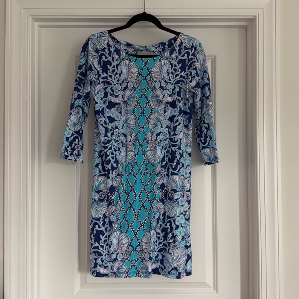 Lilly Pulitzer Bay Dress Lapis Lazuli Your Biggest Fan